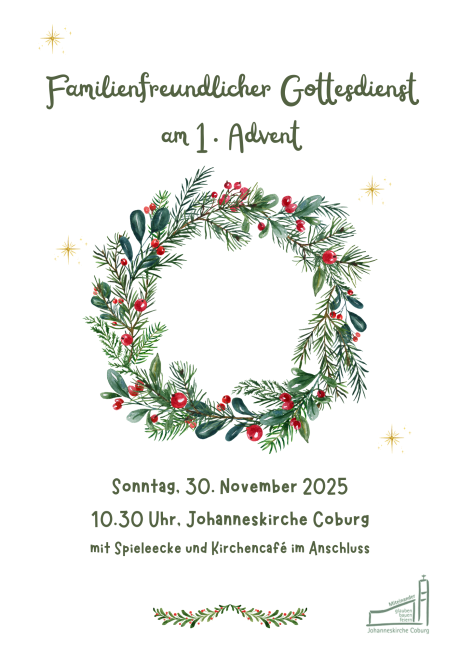 Familienfreundlicher Gottesdienst am 1. Advent