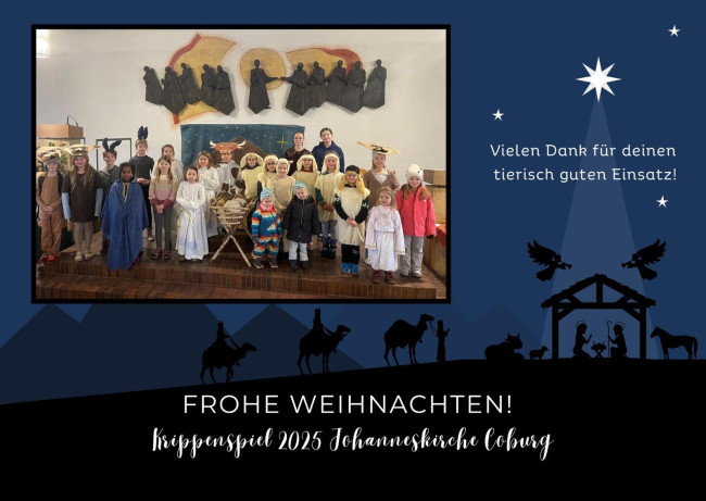 Krippenspiel 2025 in der Johanneskirche