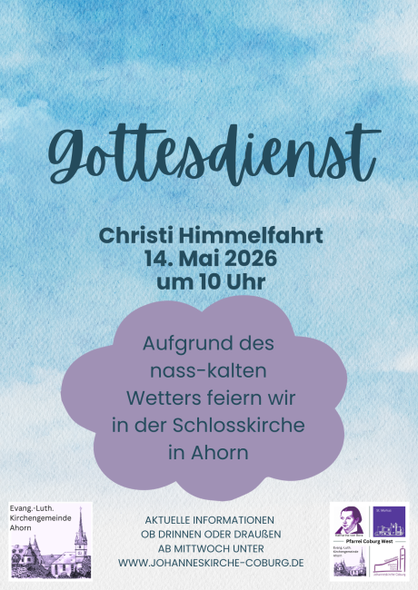 GD Christi Himmelfahrt 2026 Ahorn